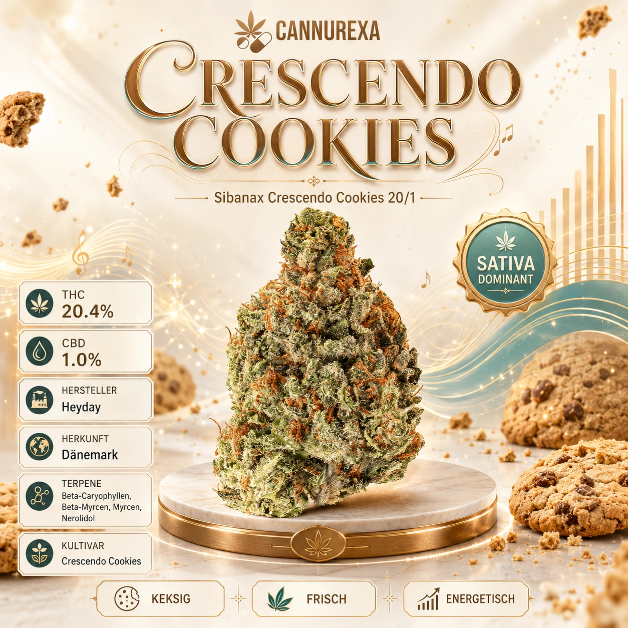 Sibanax Crescendo Cookies 20/1