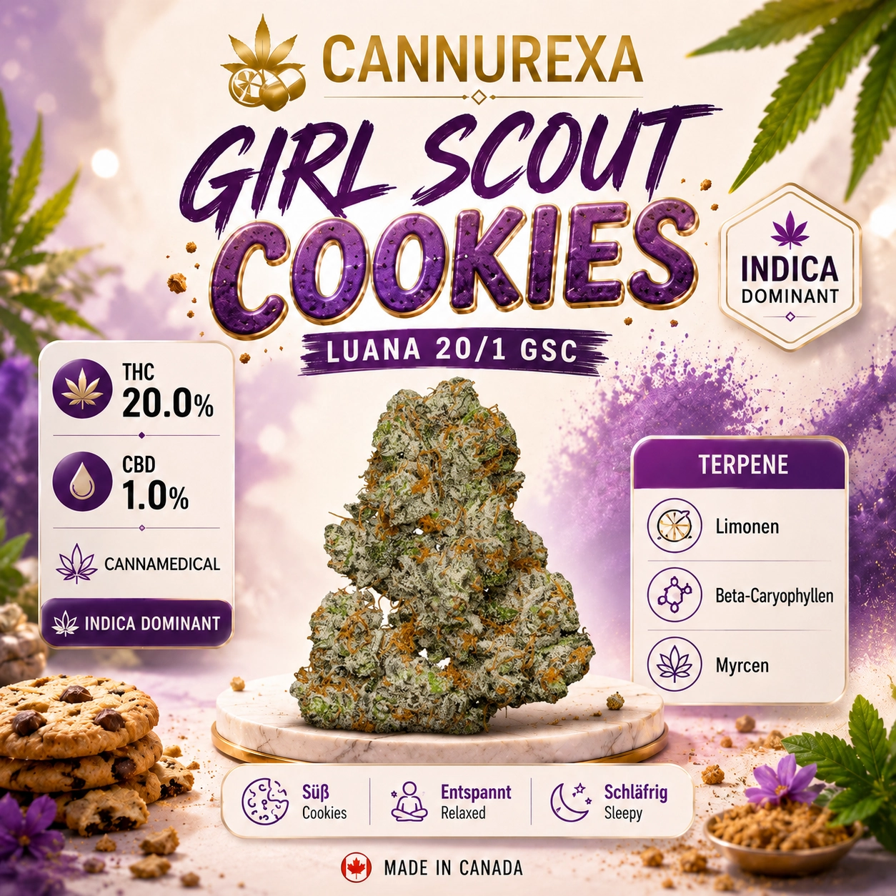 Luana 20/1 GSC Girl Scout Cookies
